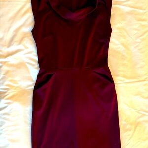 Banana Republic Rich Burgundy Mini Dress